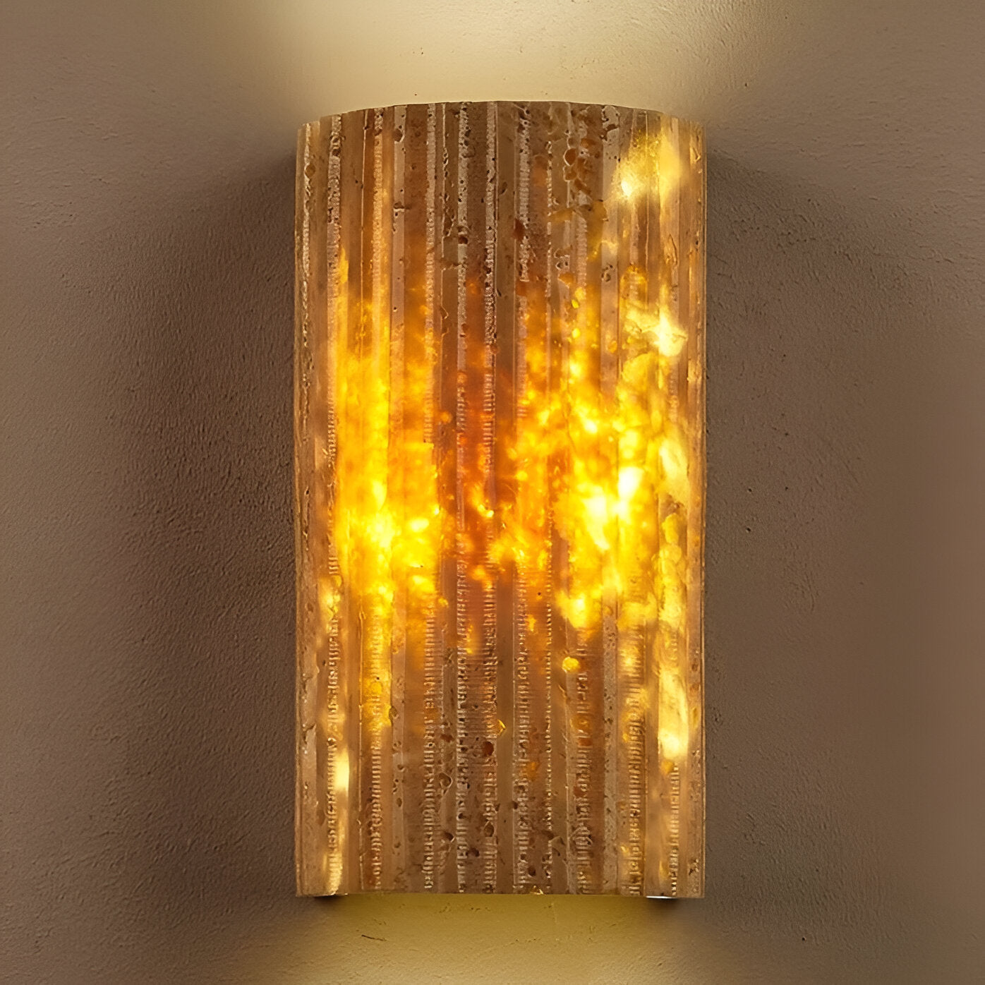 Altrion - Travertine Garden Outdoor Wall Light