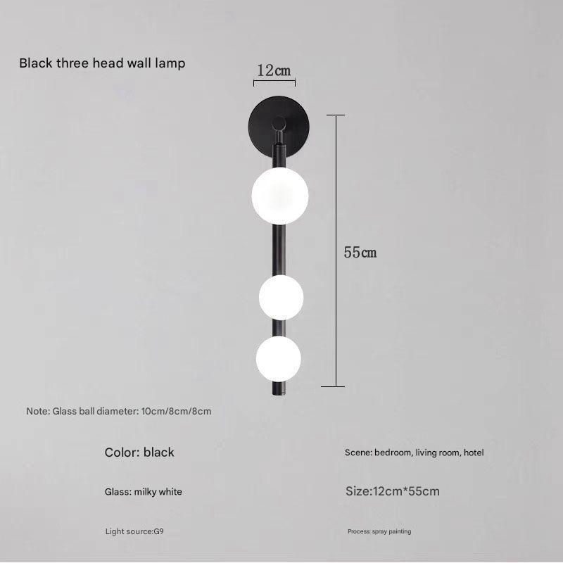 Eloryn – Sculptural Glass Minimalist Wall Light