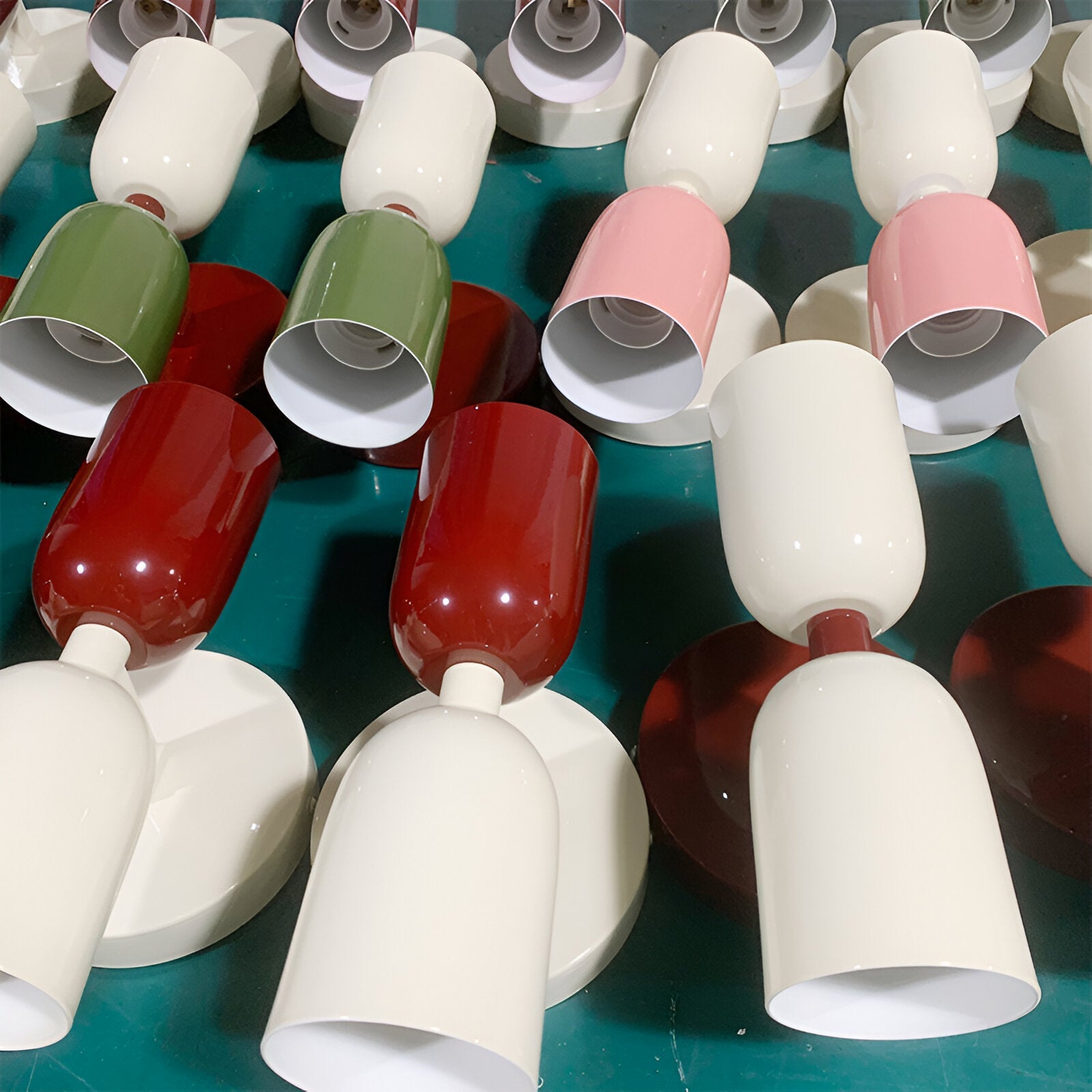 Dorellin - Északi Színes Kétfejű Vas Fali Lámpa