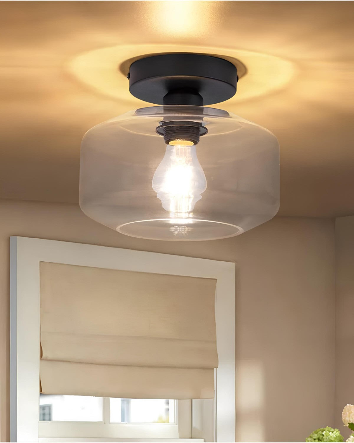 Clarbane – Városi Egyszerű Szobrászati Mennyezeti Lámpa