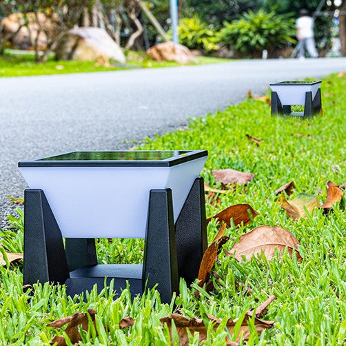 Zyric - Luz solar exterior para jardín impermeable premium IP65