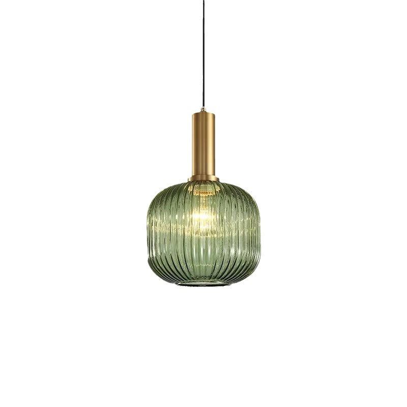 Ezryn - Nordic Colorful Glass Retro Pendant Light