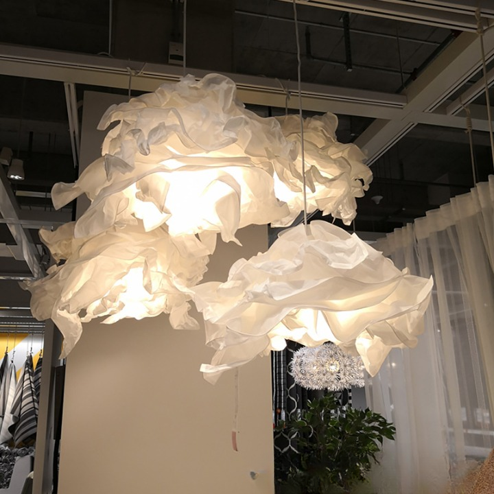 Lunairis - Nordic Paper Cloud Minimalist Pendant Light