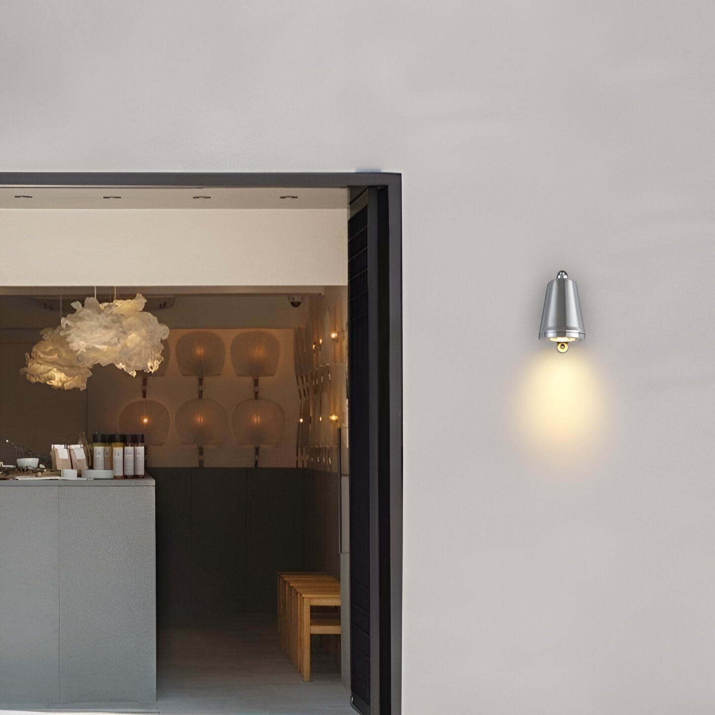 Norellix - Applique murale extérieure étanche minimaliste à DEL nordique