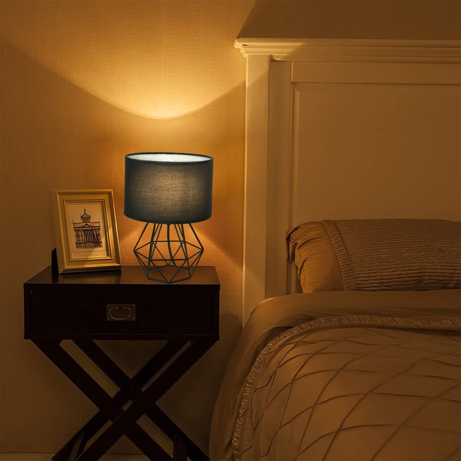 Kirevon - Lampe de table Créativité Géométrique