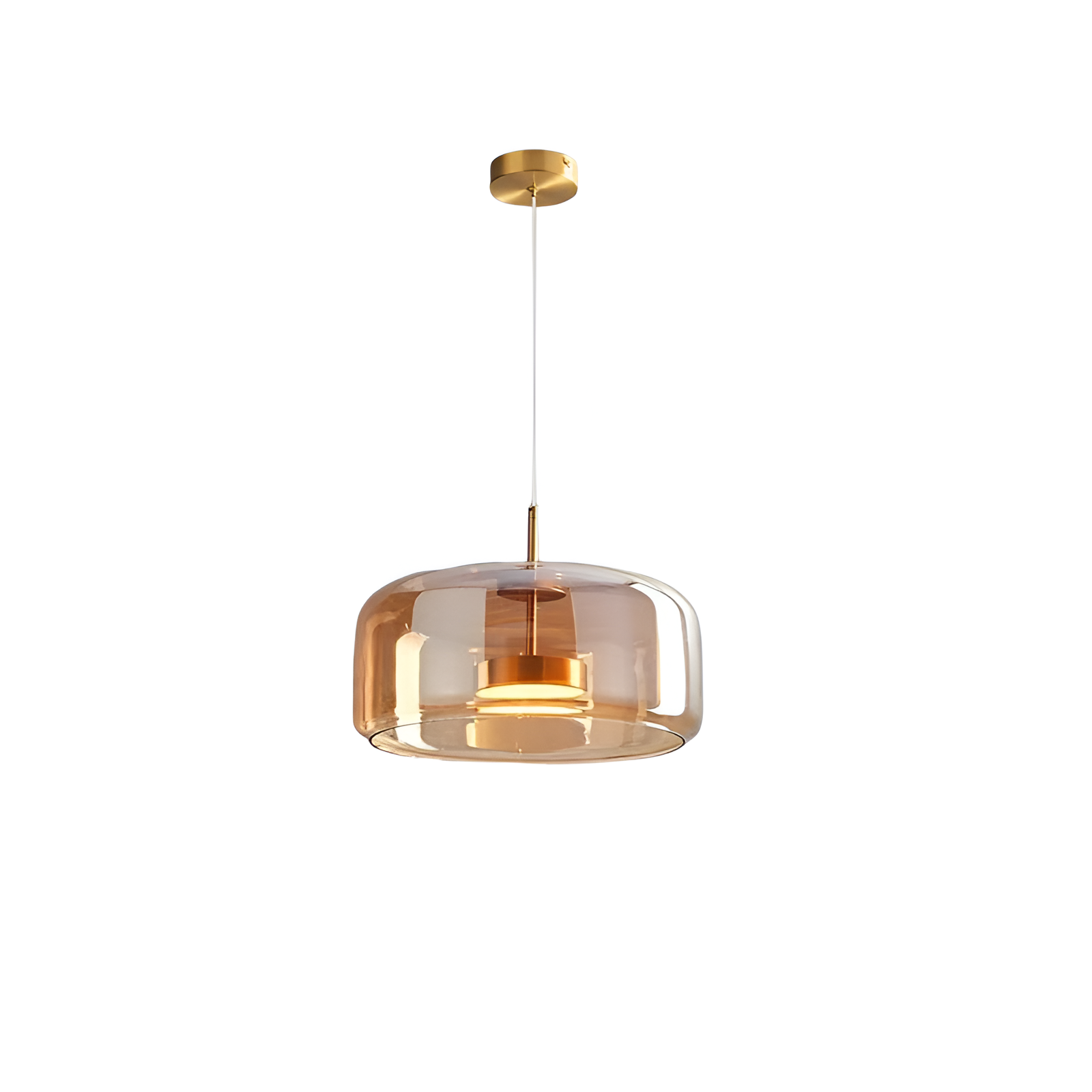 Vetrail - Retro Modern Glass LED Pendant Light
