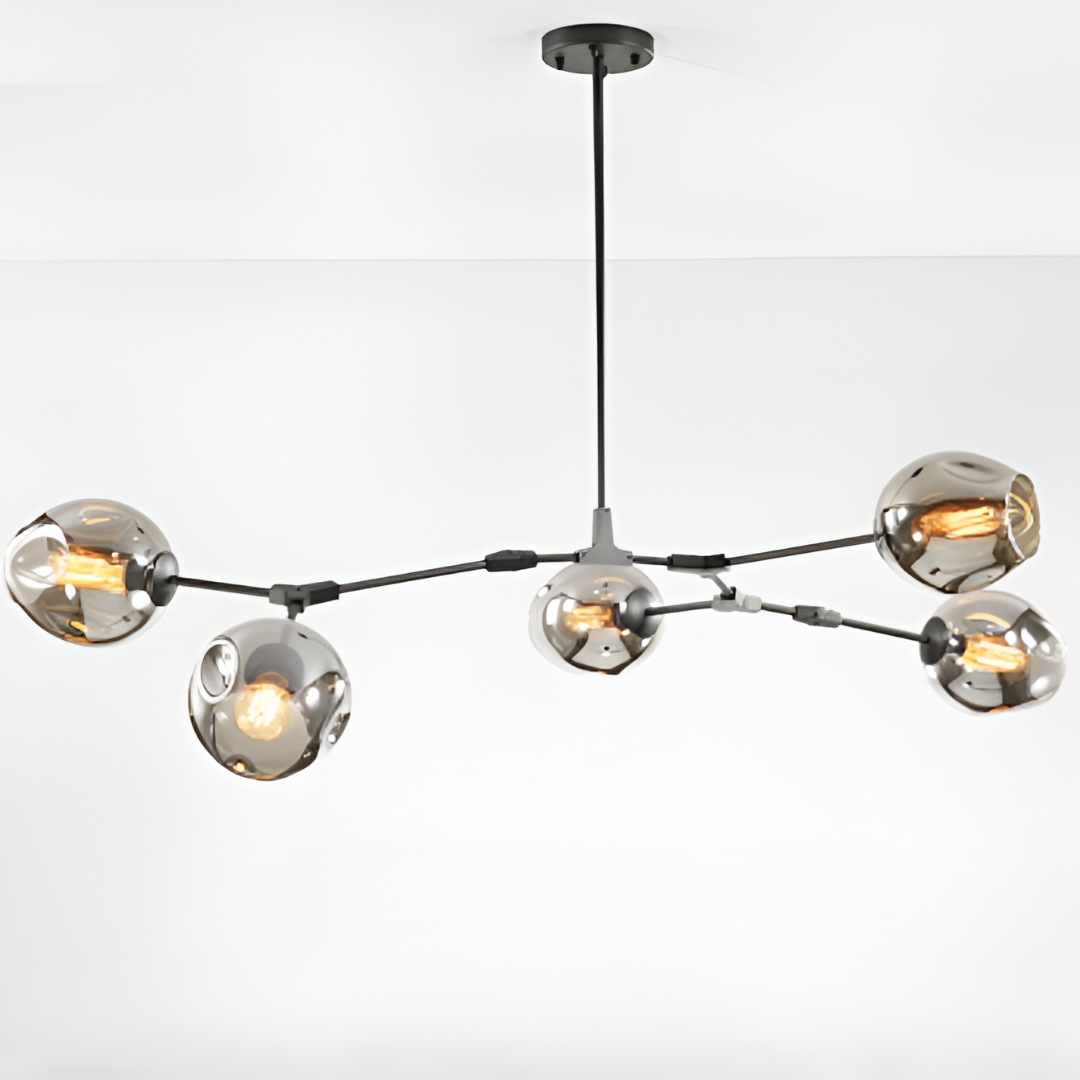 Branvera – Multi-Head Wrought Iron LED Chandelier