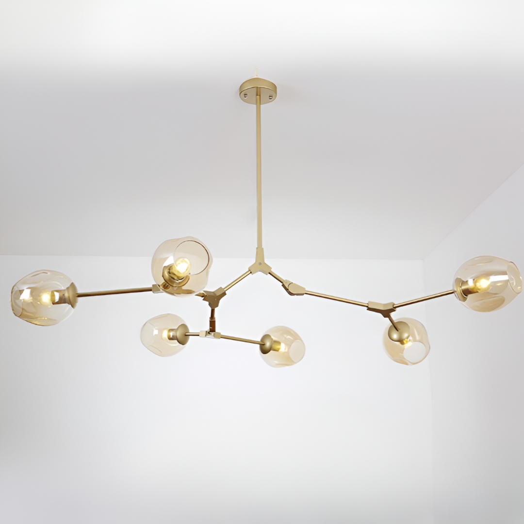 Branvera – Multi-Head Wrought Iron LED Chandelier