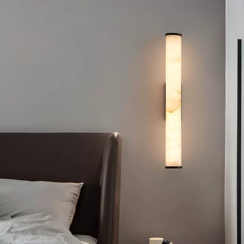 Callistara – Spanish Marble Copper Modern Minimalist Wall Lamp