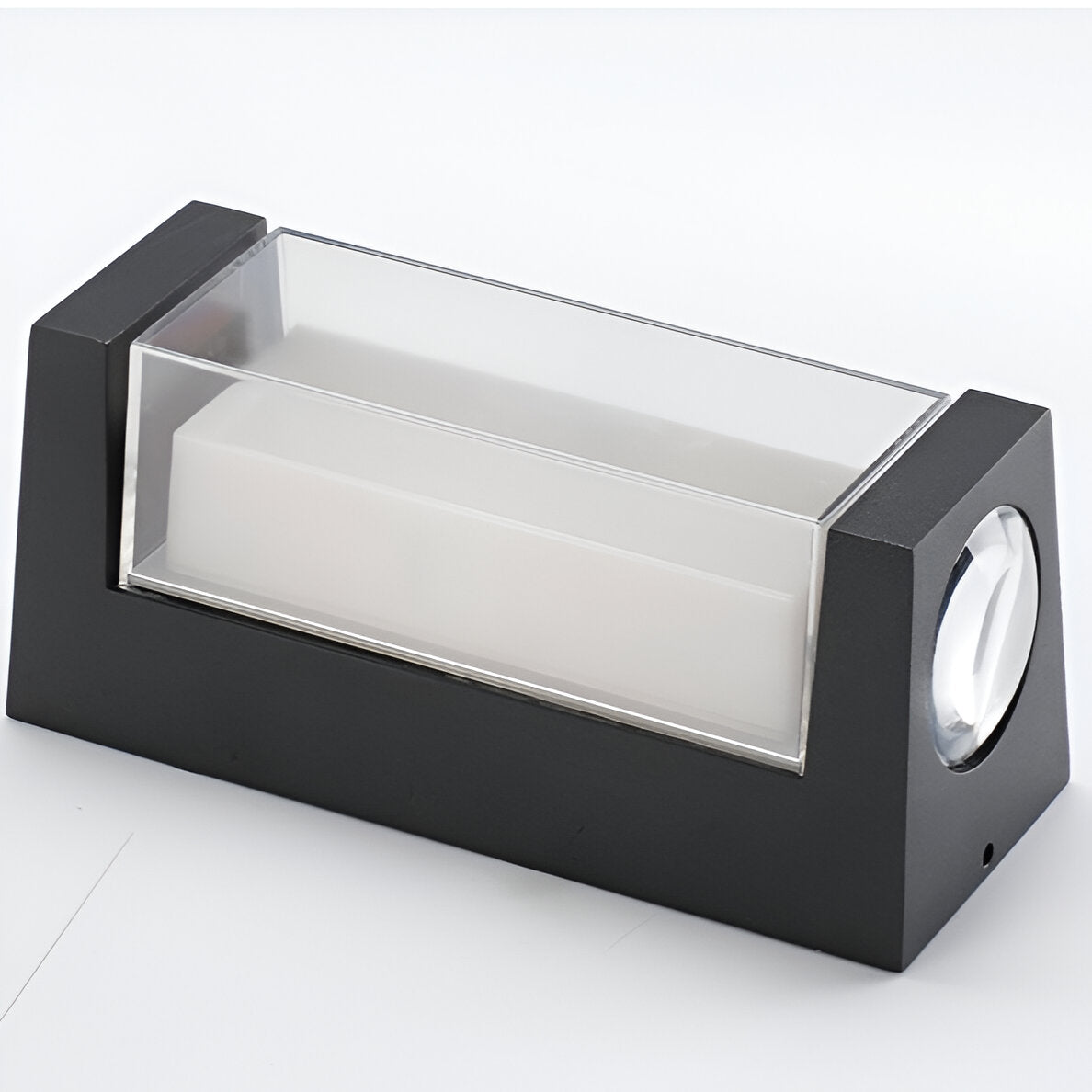 Kavik - Nordisk Op Ned Akryl Vandtæt Minimalistisk Udendørs Væglampe