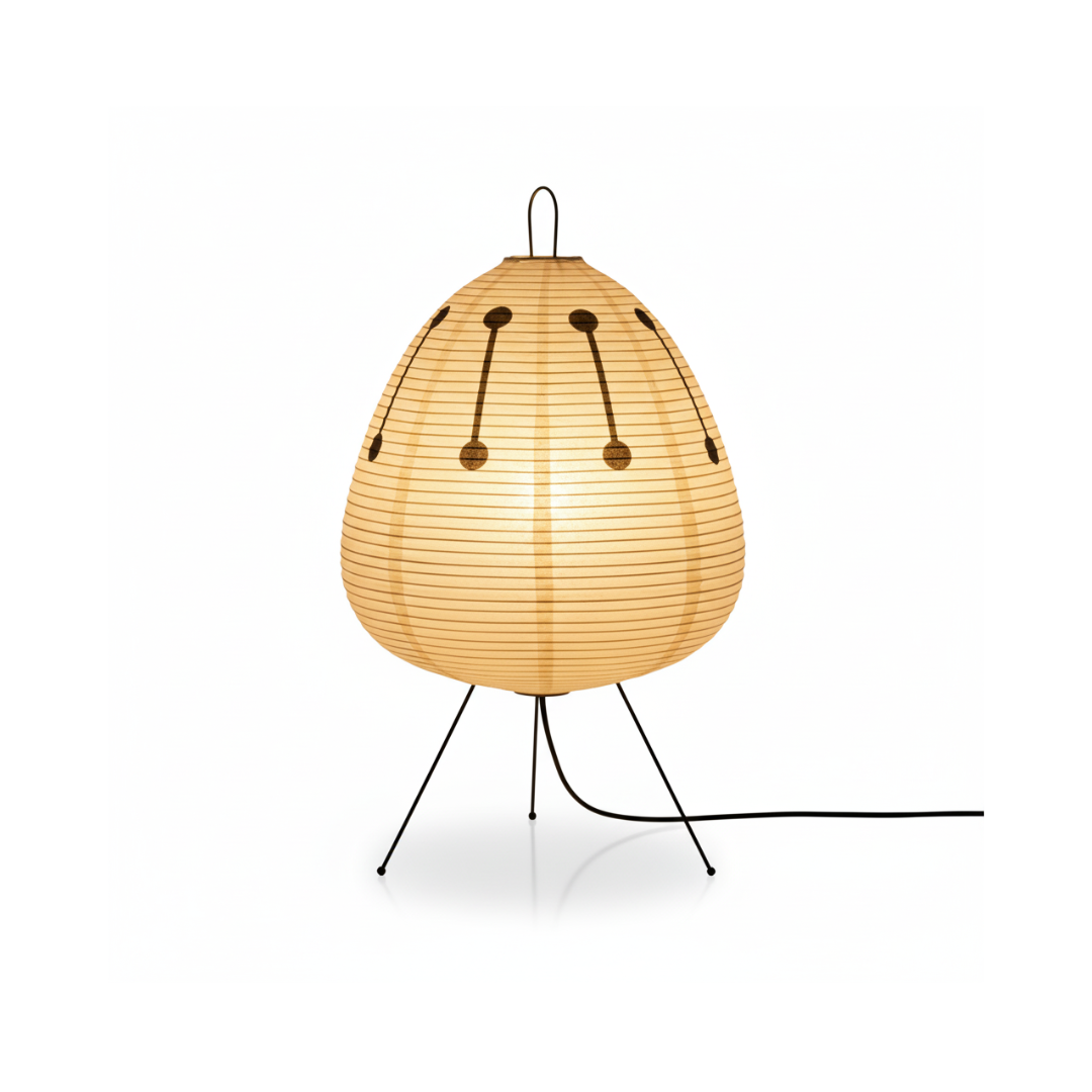 Verice – Lampe sur pied en papier de riz japonais