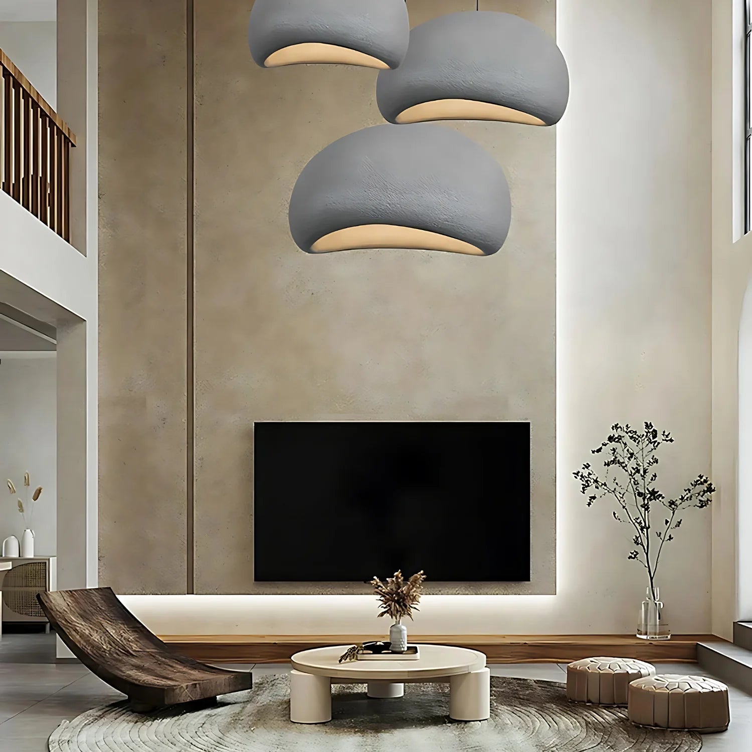 Orizu - Nordic Wabi Sabi Fiberglass Pendant Light