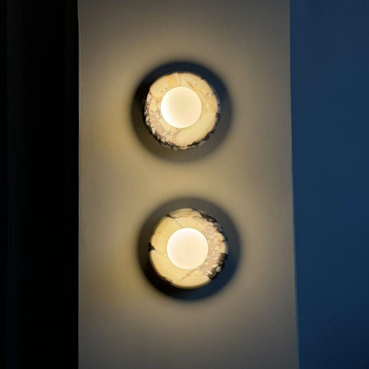 Malmora - Aplique de pared LED de mármol
