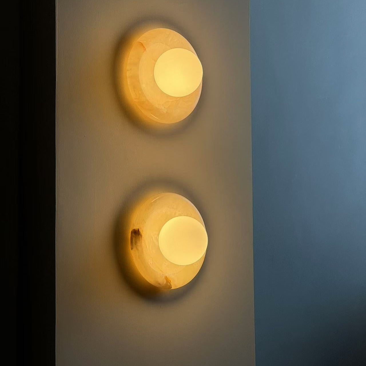 Malmora - Aplique de pared LED de mármol