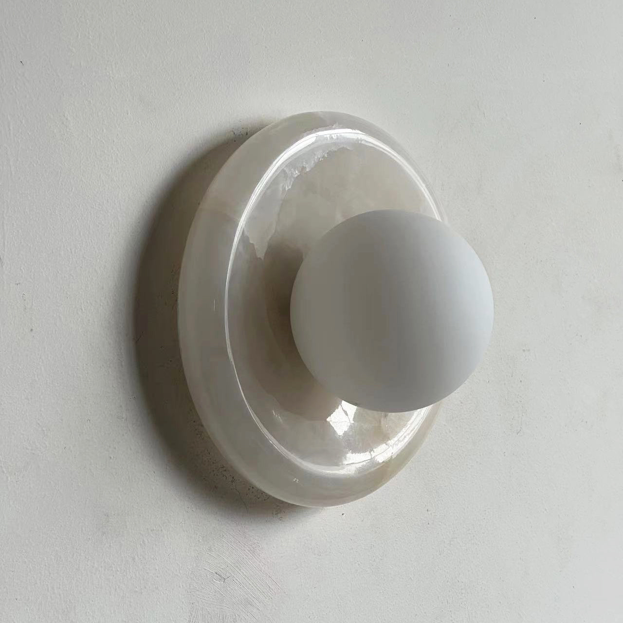 Malmora - Aplique de pared LED de mármol