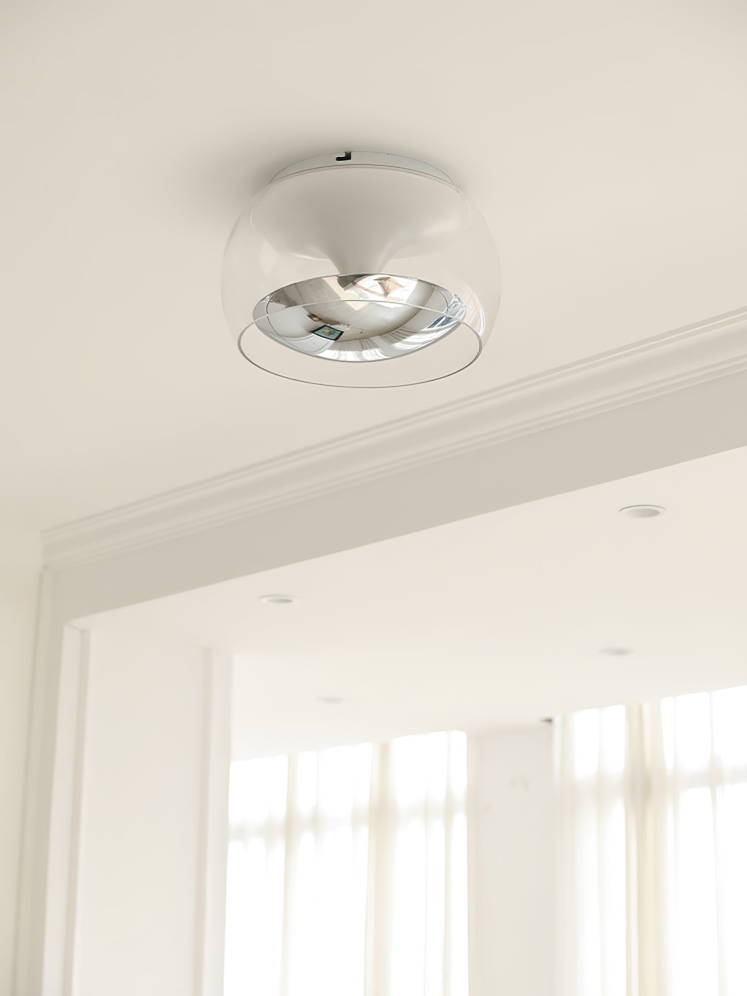 Eshara - Suspension en verre nordique pour plafond