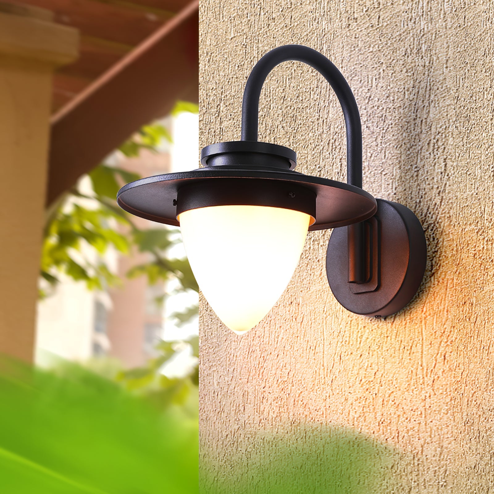 Sylvoro - Applique murale extérieure en pomme de pin