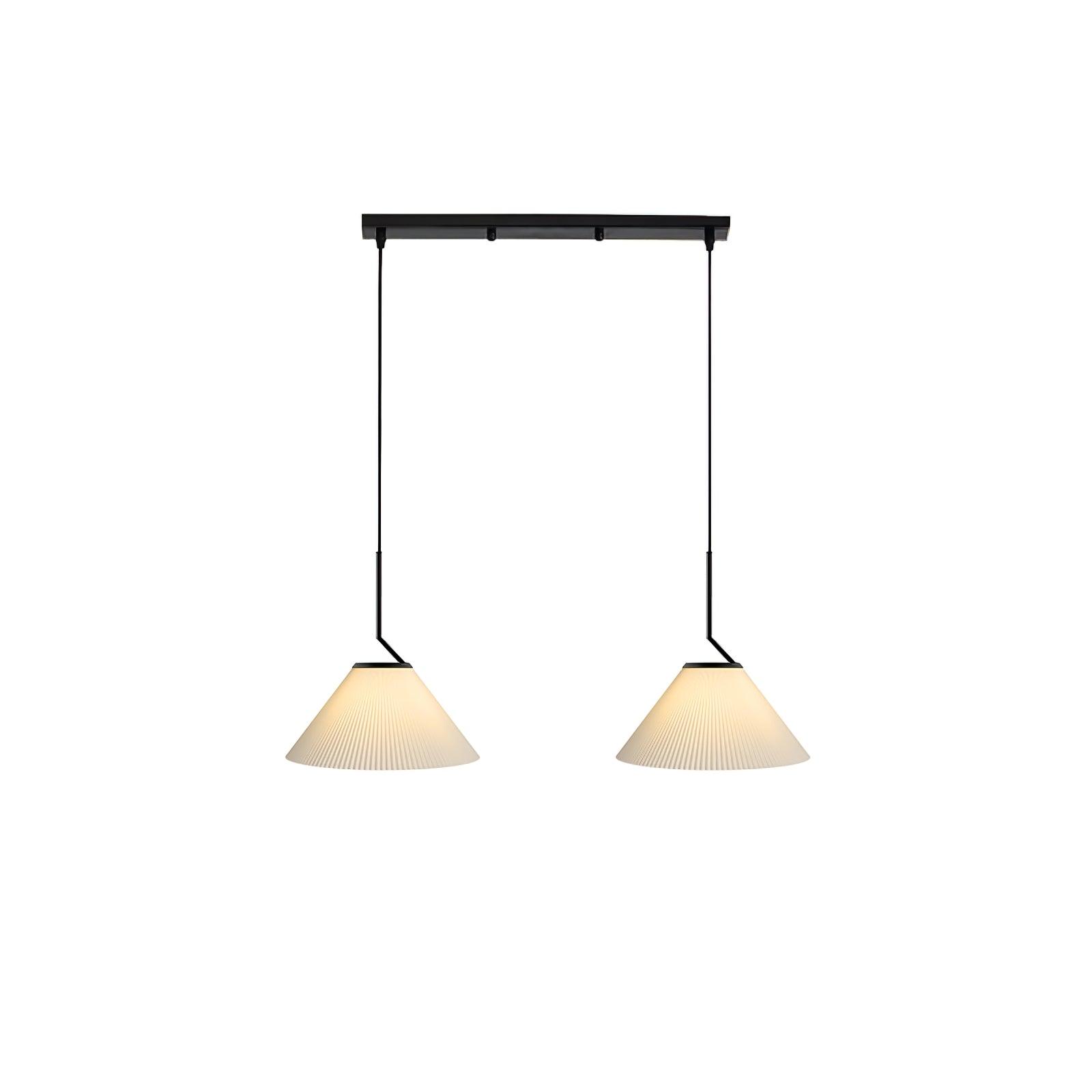 Zoravine – Suspension en tissu plissé