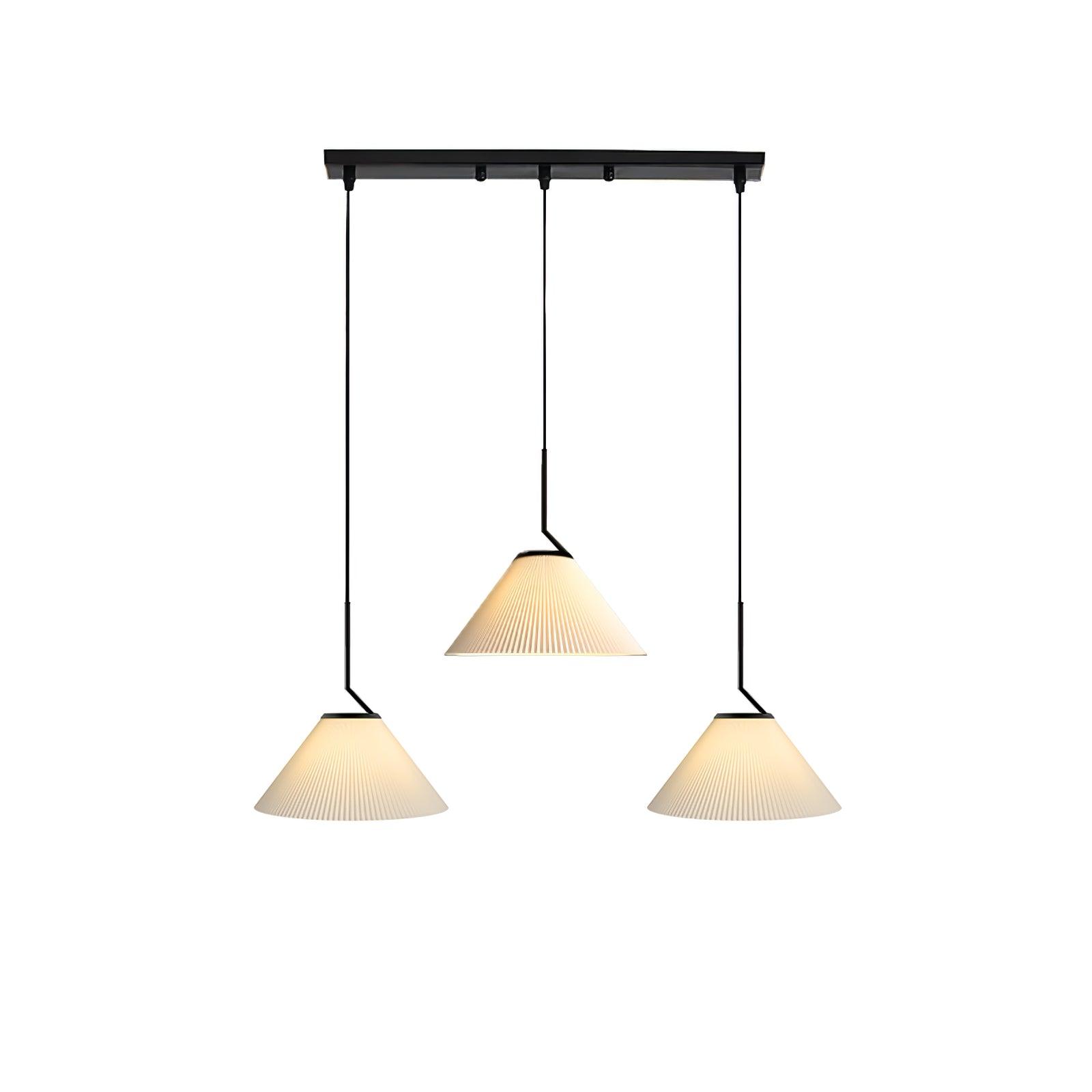 Zoravine – Suspension en tissu plissé