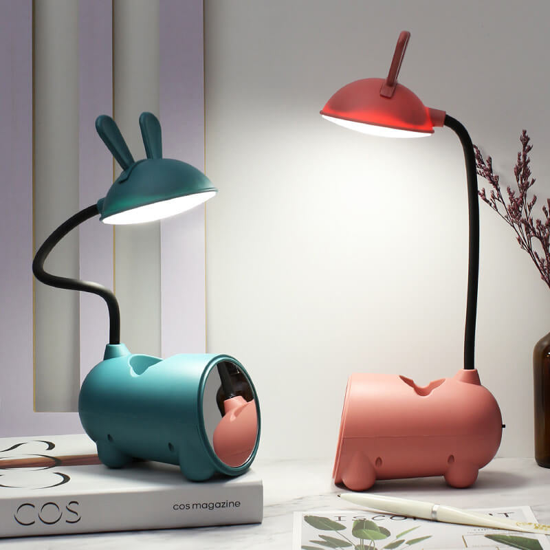 Bunélia – Dobíjecí LED stolní lampa ve tvaru králíčka