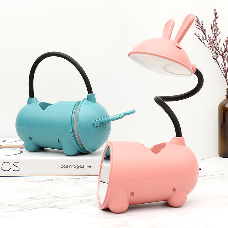 Bunélia – Dobíjecí LED stolní lampa ve tvaru králíčka