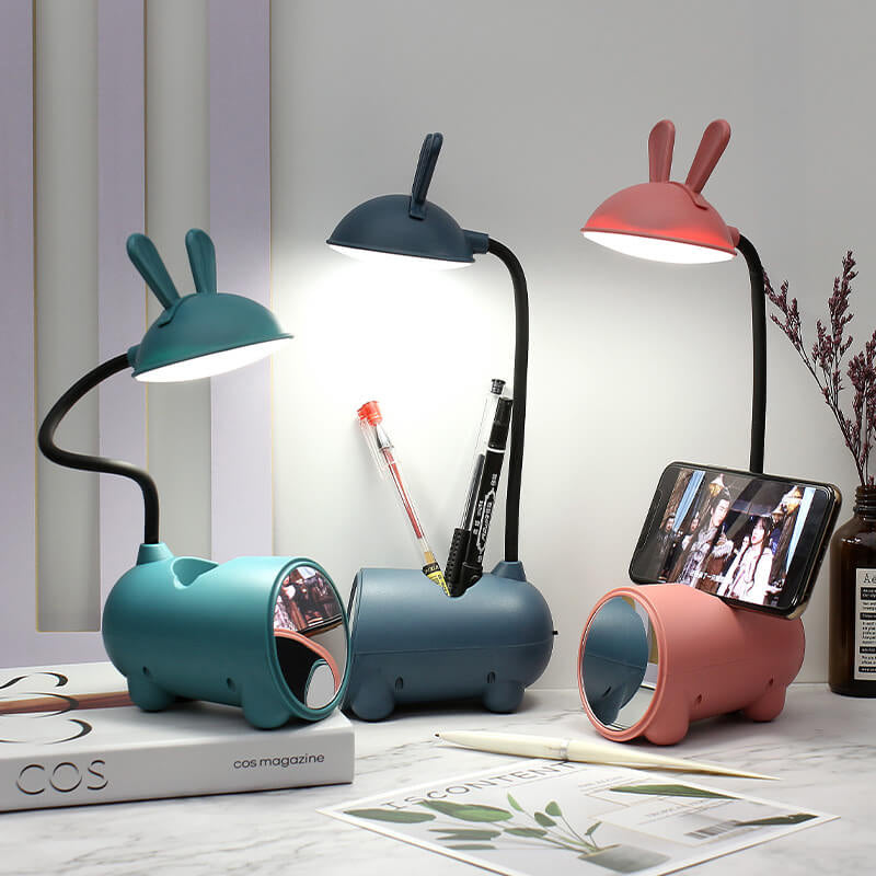 Bunélia – Dobíjecí LED stolní lampa ve tvaru králíčka