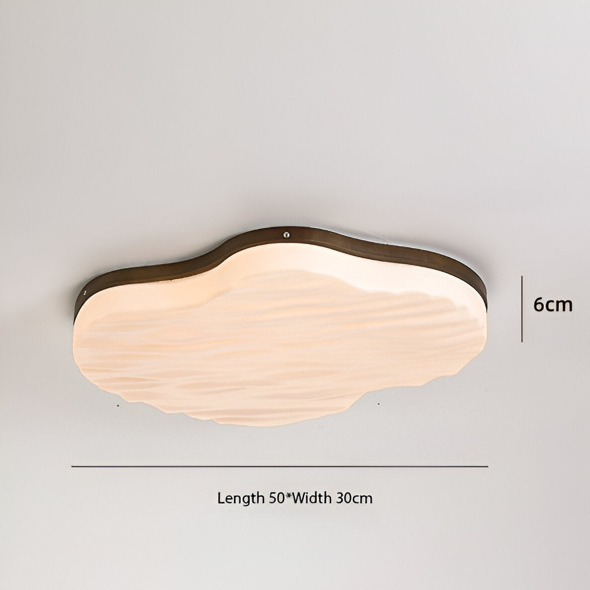 Retrona – Lámpara de Techo de Acrílico Estilo Retro