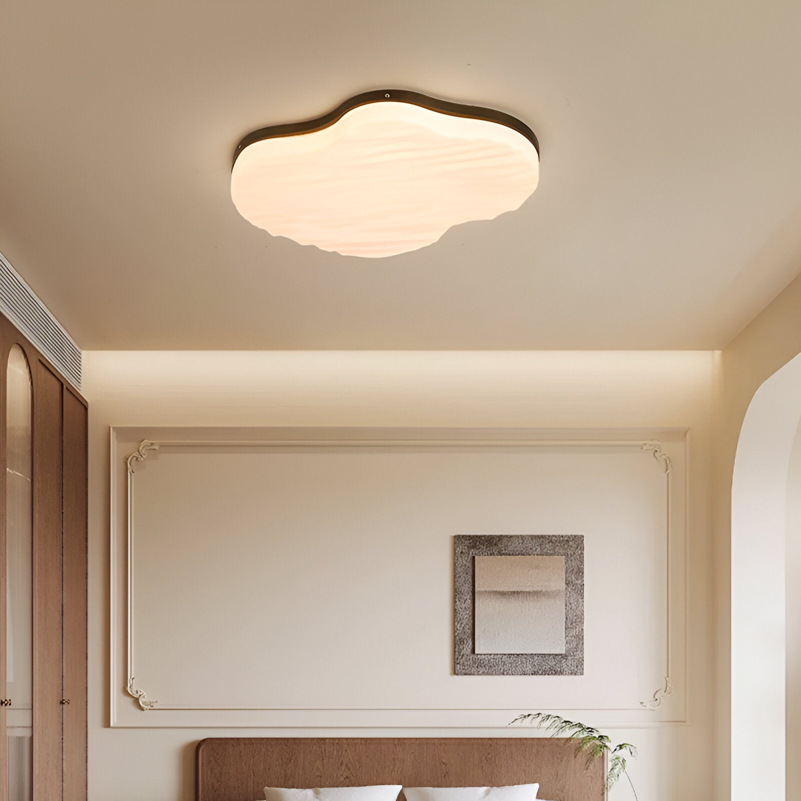 Retrona – Lámpara de Techo de Acrílico Estilo Retro