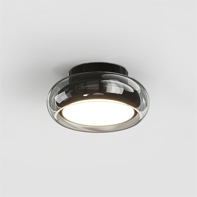 Aveline – Lampă de tavan vintage din sticlă
