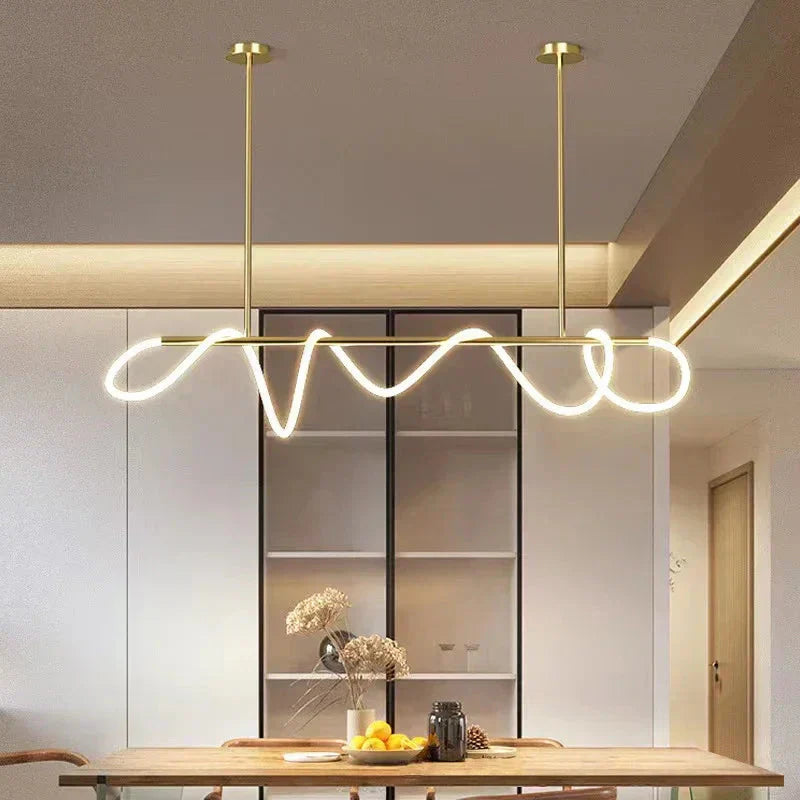 Celunara – Modern Sculptural LED Chandelier
