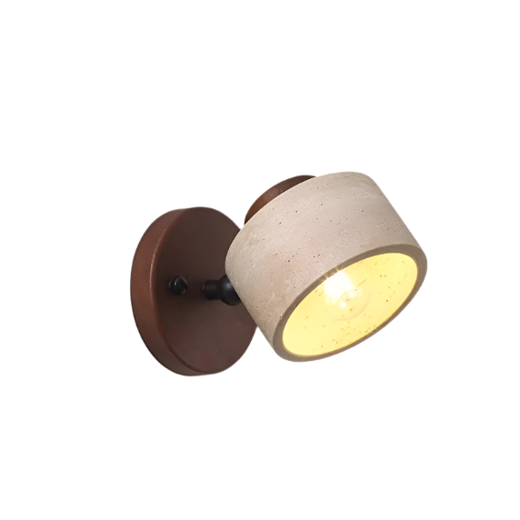 Travionne – Tanuláshoz való olvasólámpa, minimalista stílusú, travertin kőből készült falilámpa