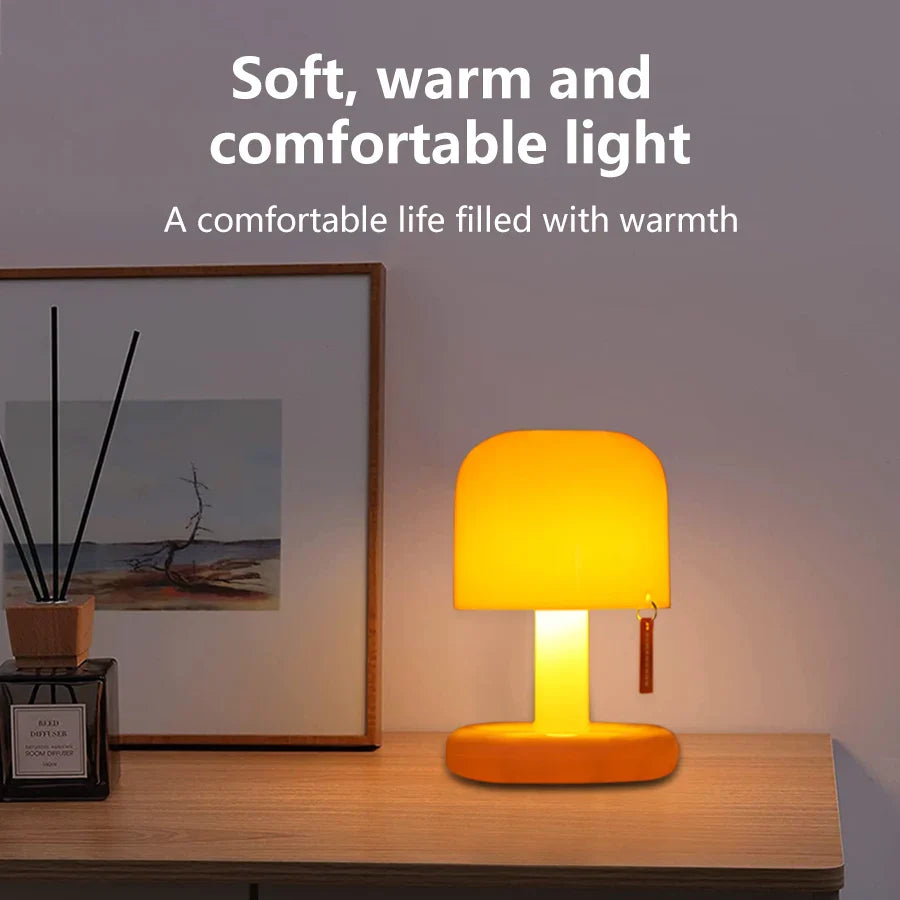 Semlon - Lampe de table champignon LED rechargeable par USB