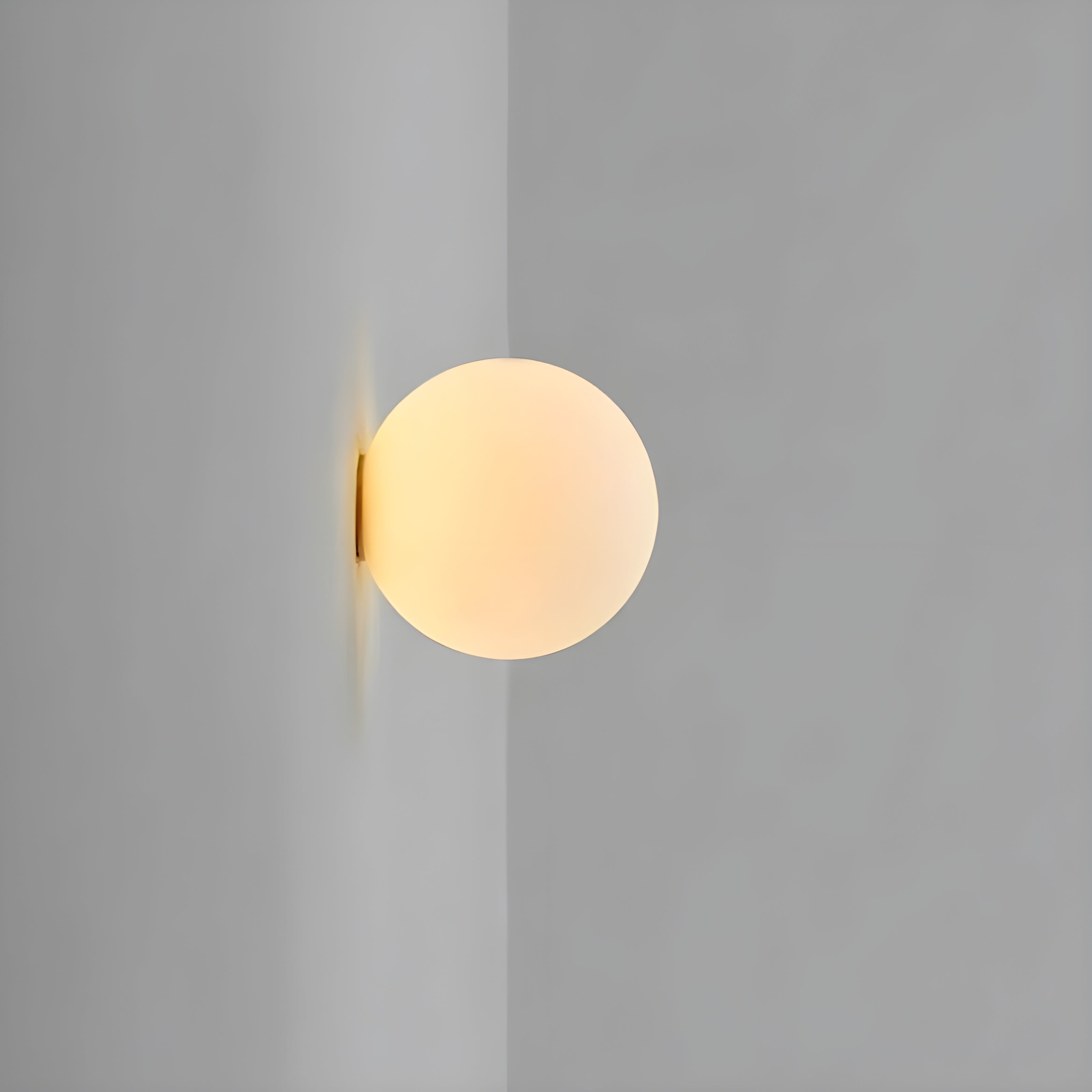 Carnad - Lámpara de Pared Moderna de Vidrio Esmerilado