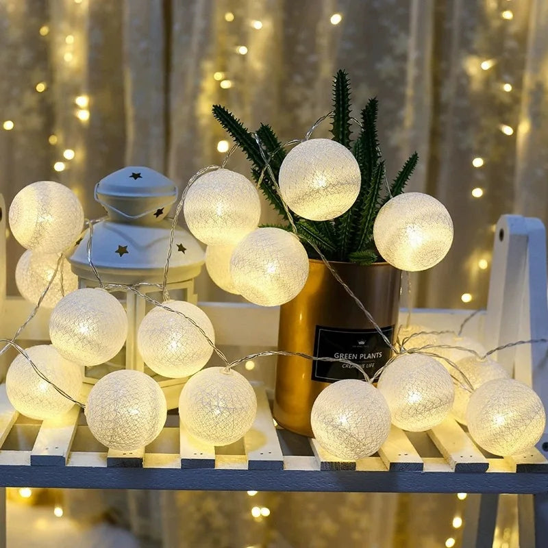 Elunéra – LED bavlněné světelné řetězy