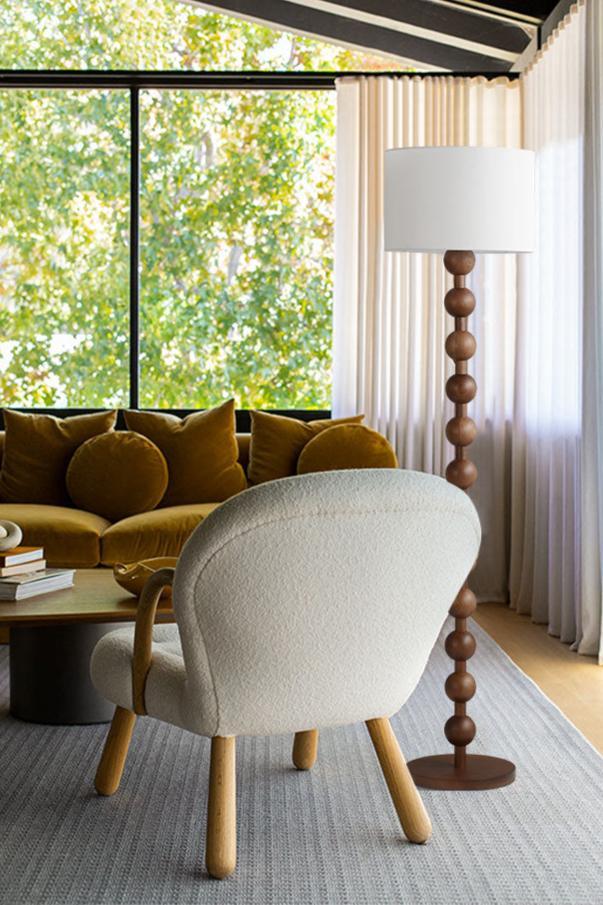 Seravelle – Lampe de table et de sol sculpturale