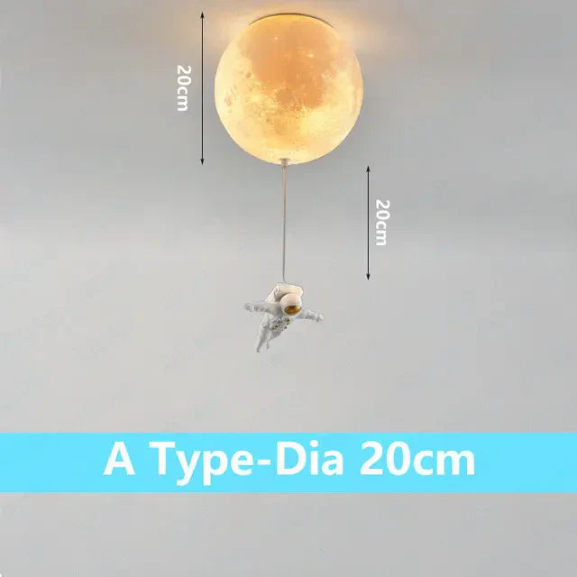 Astravelle - Astronaut Bubble Ceiling Lamp