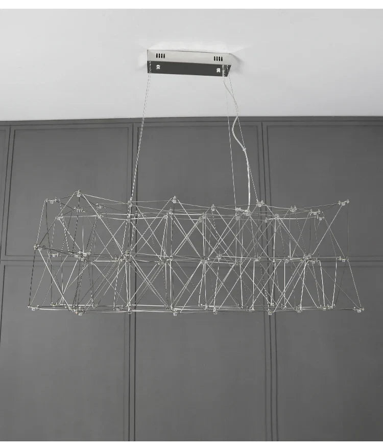 Veloré - Stainless Steel Chandelier