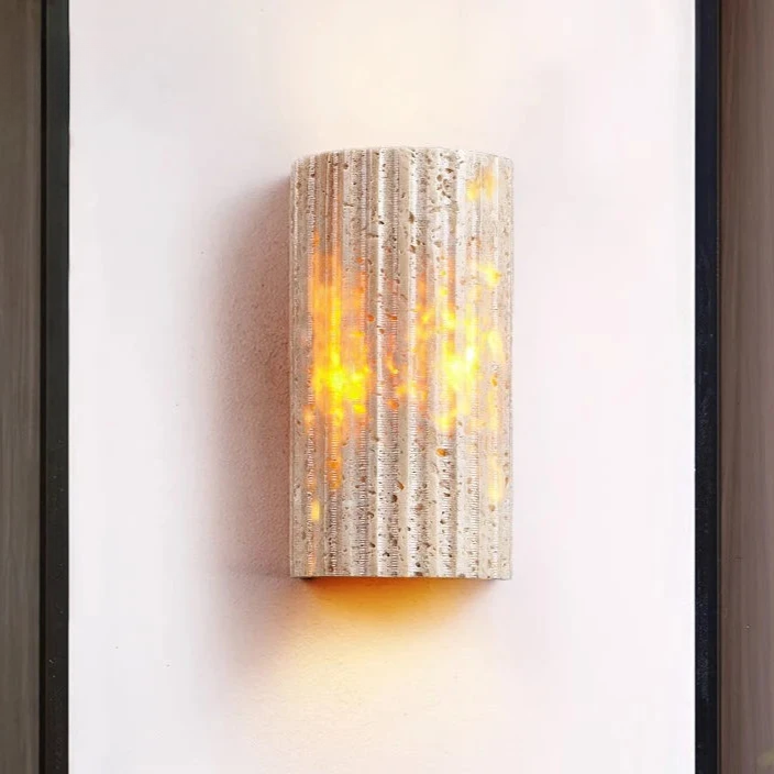 Altrion - Travertine Garden Outdoor Wall Light