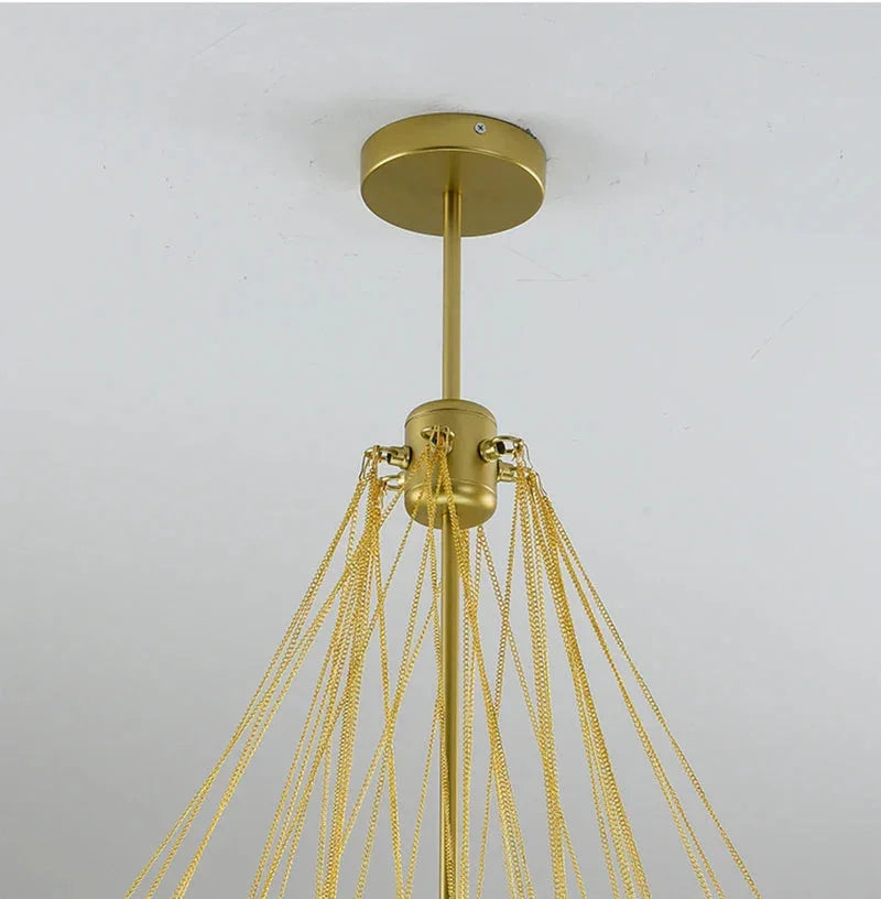 Solvarra - Matt üveggömb modern csillár