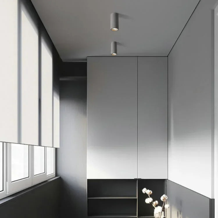 Cemira – Cementből készült, felületre szerelhető, egyszerű mennyezeti lámpa