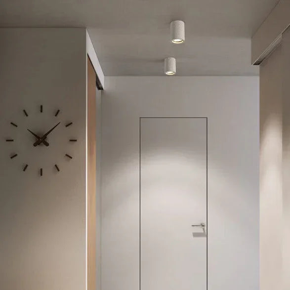 Cemira – Cementből készült, felületre szerelhető, egyszerű mennyezeti lámpa