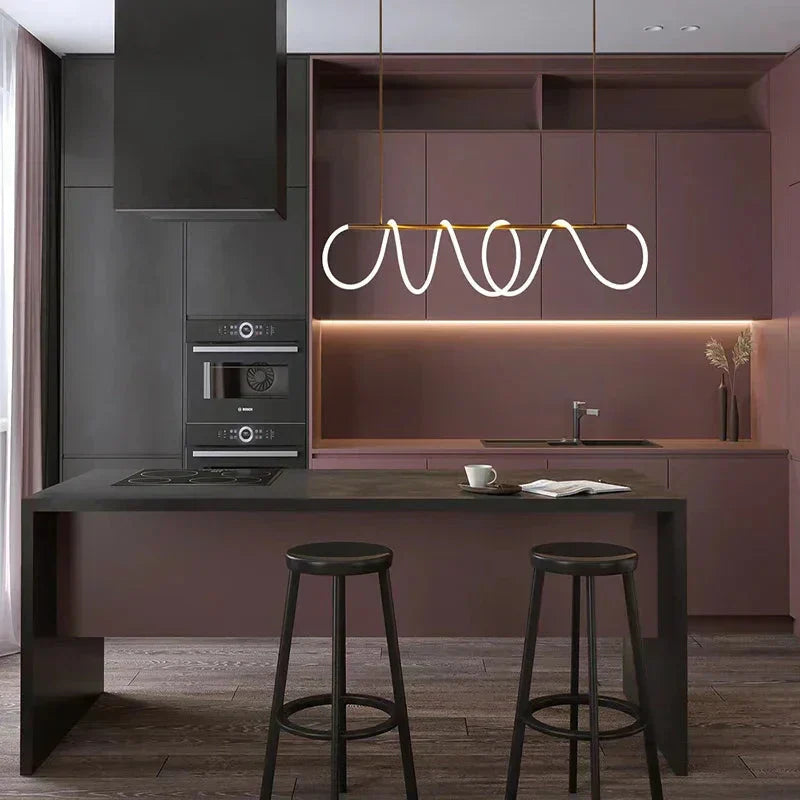Celunara – Modern Sculptural LED Chandelier