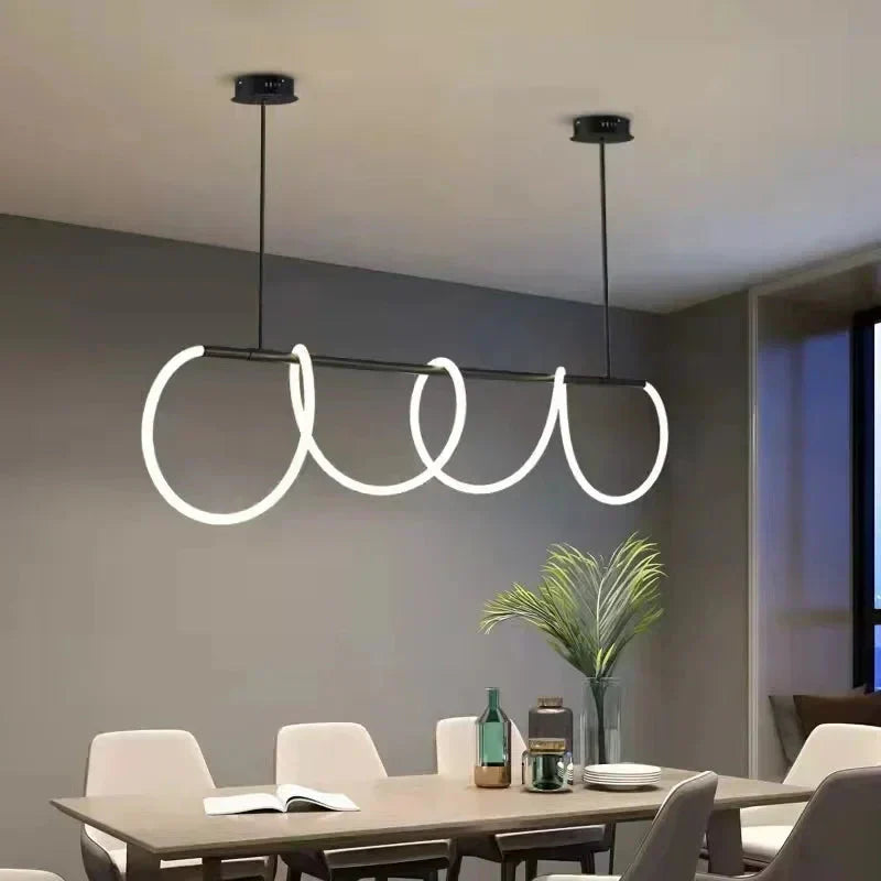 Celunara – Modern Sculptural LED Chandelier