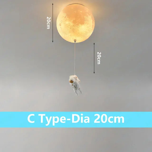 Astravelle - Astronaut Bubble Ceiling Lamp