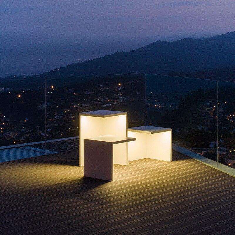 Drayen - Téglalap alakú kültéri LED világítótest blokk