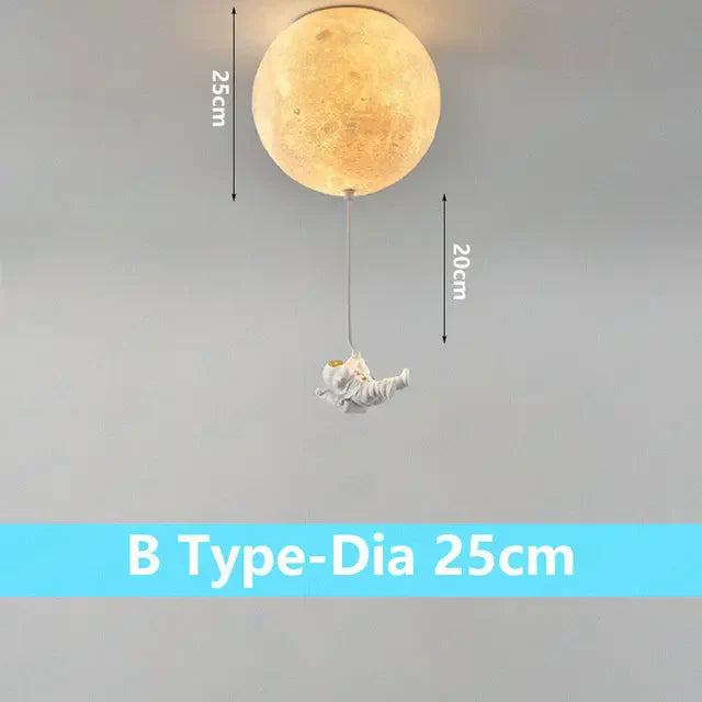 Astravelle - Astronaut Bubble Ceiling Lamp