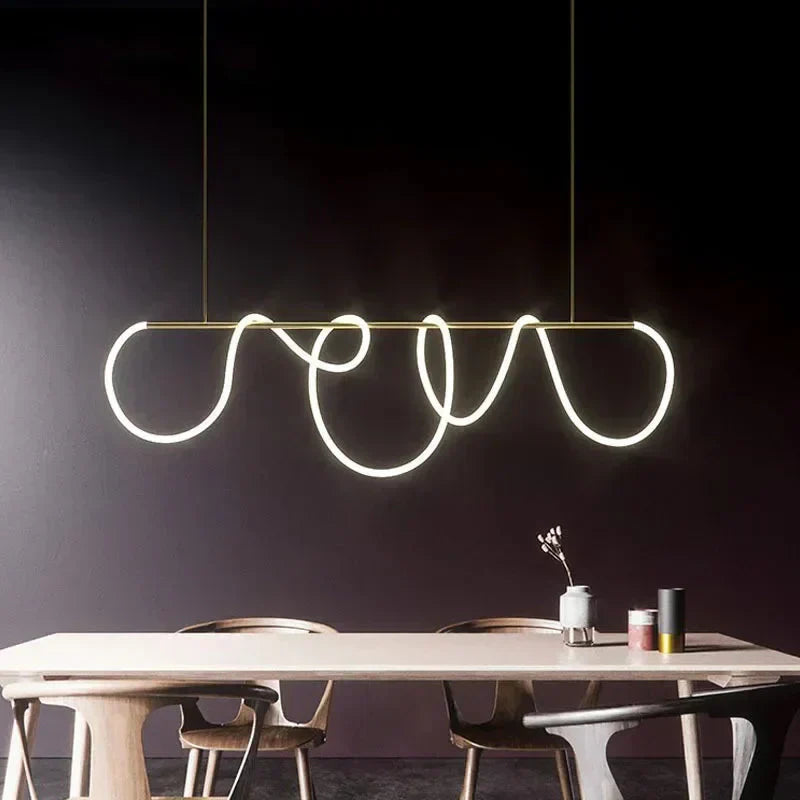 Celunara – Modern Sculptural LED Chandelier