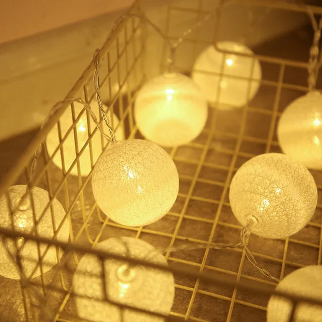 Elunéra – LED bavlněné světelné řetězy