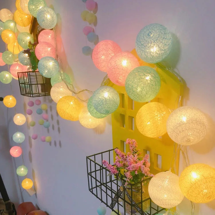 Elunéra – LED bavlněné světelné řetězy
