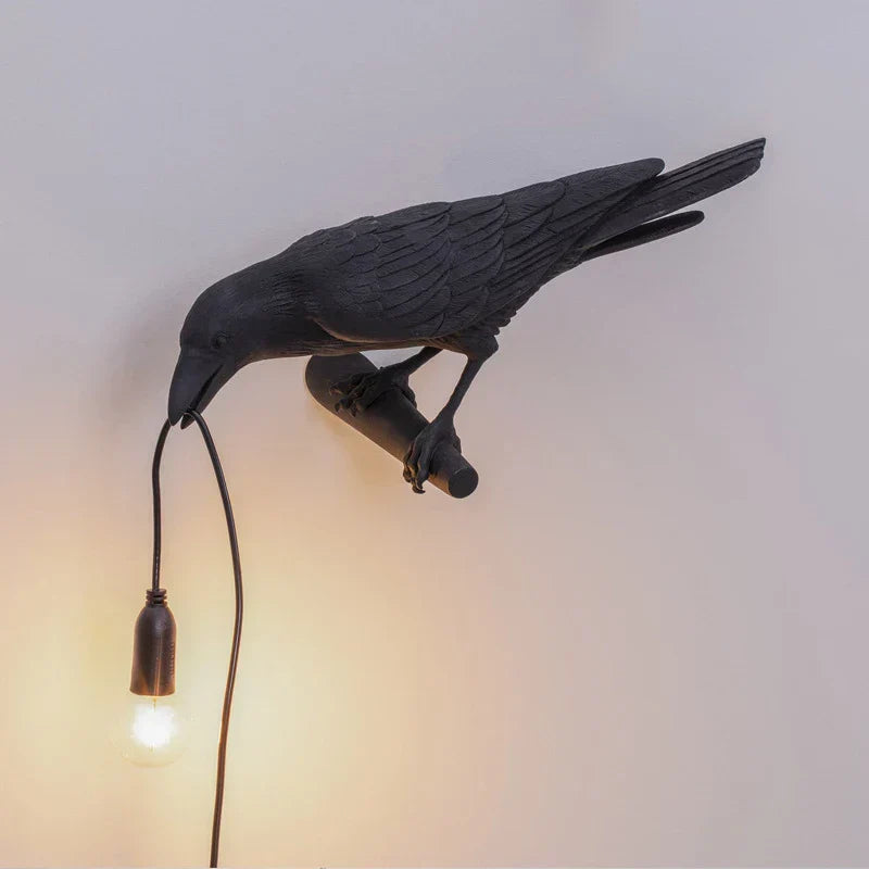 Corvane - Lampada da tavolo a forma di uccello